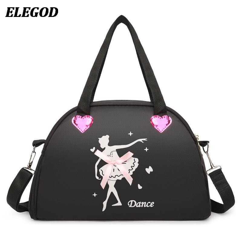 2024 Geantă de dans strălucitoare pentru fete, cu un umăr, rucsac de balet latin pentru dans, paiete, genți, genți pentru costum de dans pentru copii