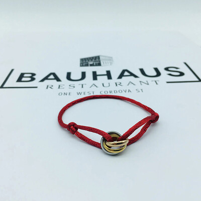 Vienkārša retro Lucky austa virves rokassprādze sievietēm Vīriešu temperaments Moderns luksusa apļi aproces Rotaslietas Aksesuāri Dāvanas