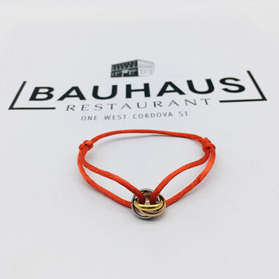 Vienkārša retro Lucky austa virves rokassprādze sievietēm Vīriešu temperaments Moderns luksusa apļi aproces Rotaslietas Aksesuāri Dāvanas