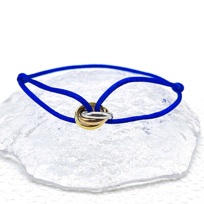 Vienkārša retro Lucky austa virves rokassprādze sievietēm Vīriešu temperaments Moderns luksusa apļi aproces Rotaslietas Aksesuāri Dāvanas