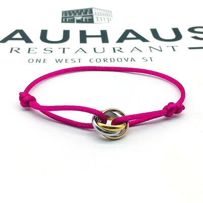 Vienkārša retro Lucky austa virves rokassprādze sievietēm Vīriešu temperaments Moderns luksusa apļi aproces Rotaslietas Aksesuāri Dāvanas