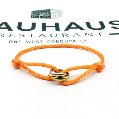 Vienkārša retro Lucky austa virves rokassprādze sievietēm Vīriešu temperaments Moderns luksusa apļi aproces Rotaslietas Aksesuāri Dāvanas