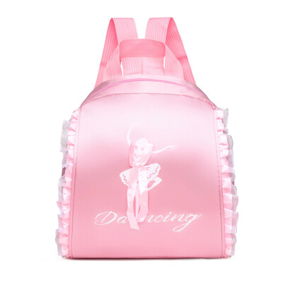 Bērnu deju soma Balerīnas soma bērniem Vingrošana Latīņamerikas deju joga stepa deja Džeza uzglabāšana mugursoma meitene princese grāmatu soma