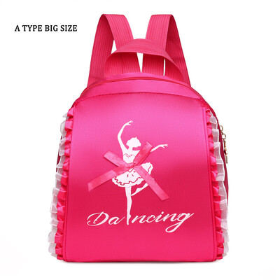 Bērnu deju soma Balerīnas soma bērniem Vingrošana Latīņamerikas deju joga stepa deja Džeza uzglabāšana mugursoma meitene princese grāmatu soma