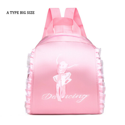 Bērnu deju soma Balerīnas soma bērniem Vingrošana Latīņamerikas deju joga stepa deja Džeza uzglabāšana mugursoma meitene princese grāmatu soma