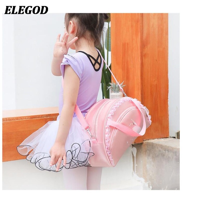 Geanta de dans pentru copii noi Geanta de depozitare pentru balet latin Rucsac pentru copii Yoga Jazz Tap Printesa Geanta de dans Geanta pentru fete Geanta de scoala