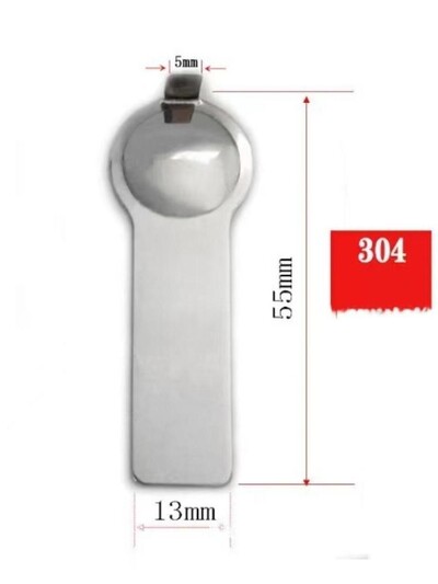 Klasisks nerūsējošā tērauda kulons itāļu ķēdes saite vīriešiem, sievietēm piemērots 9 mm aproču izgatavošanai, DIY tērauda moduļu rīki