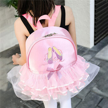 Σακίδιο πλάτης Ballet Personalized Little Girls Ballerina Dance Backpack για χορό τσάντα μικρών παιδιών Χαριτωμένο σακίδιο πλάτης