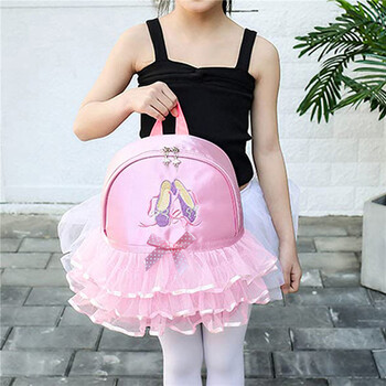 Σακίδιο πλάτης Ballet Personalized Little Girls Ballerina Dance Backpack για χορό τσάντα μικρών παιδιών Χαριτωμένο σακίδιο πλάτης