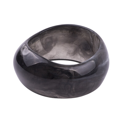 Brățară cu breloc din rășină de epocă Brățări pentru femei Bijuterii de modă Acrilic lat, geometric neregulat, brățară de petrecere pentru fete