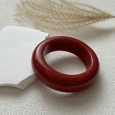 Vintage metalna široka narukvica Akrilna geometrijska nepravilna narukvica od smole za žene Modni nakit