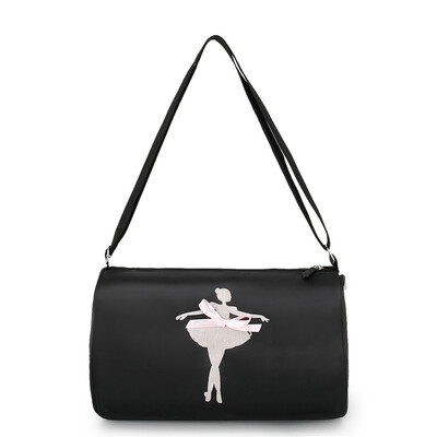 Bērnu deju soma Balerīna Latīņamerikas deju soma Vingrošana Kostīmi Apģērbi Apavi Kleita Rokassomiņa Meitenes Joga Tap Dance Džeza glabāšanas soma