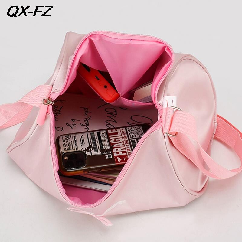 Bērnu deju soma Balerīna Latīņamerikas deju soma Vingrošana Kostīmi Apģērbi Apavi Kleita Rokassomiņa Meitenes Joga Tap Dance Džeza glabāšanas soma