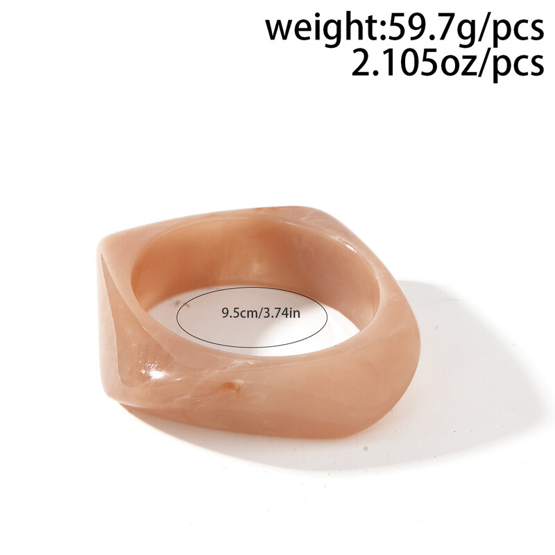 DIEZI 3 stiluri Punk exagerat rășină acrilic metal brățări moda hip hop brățări late geometrice pentru femei bărbați brățară bijuterii