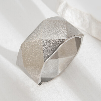 DIEZI nepravilne teške metalne manšete široke narukvice za žene muškarce punk vintage luksuzna geometrijska proljetna narukvica narukvica poklon nakit