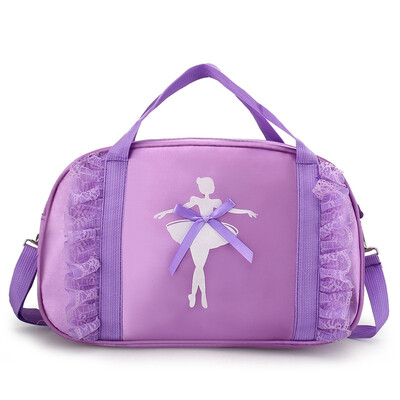 Pārdodu meiteņu baleta deju soma Viena plecu soma Vingrošanas sporta rokassoma Latīņu mugursoma Meiteņu princeses deju soma uzglabāšanas soma