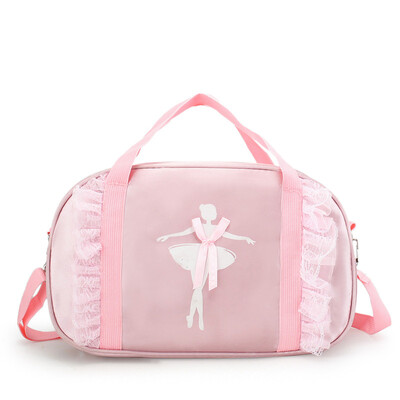 Pārdodu meiteņu baleta deju soma Viena plecu soma Vingrošanas sporta rokassoma Latīņu mugursoma Meiteņu princeses deju soma uzglabāšanas soma