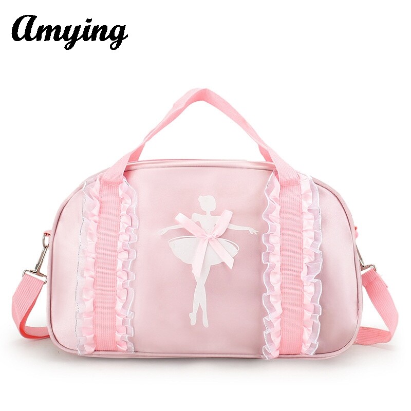 Pārdodu meiteņu baleta deju soma Viena plecu soma Vingrošanas sporta rokassoma Latīņu mugursoma Meiteņu princeses deju soma uzglabāšanas soma