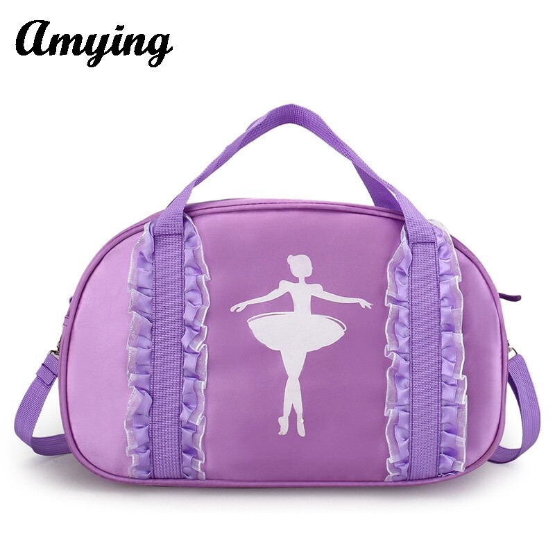 Pārdodu meiteņu baleta deju soma Viena plecu soma Vingrošanas sporta rokassoma Latīņu mugursoma Meiteņu princeses deju soma uzglabāšanas soma