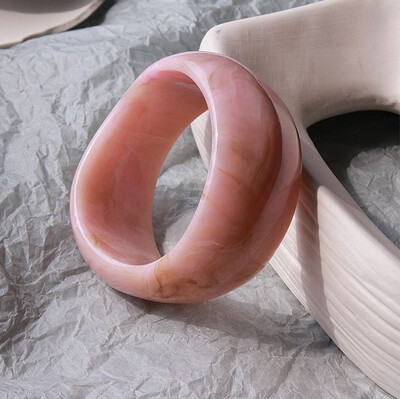 2021. G. JAUNA Vintage daudzkrāsu sveķu akrila ģeometriska neregulāra kvadrātveida apaļa rokassprādze vienkārša stila rokassprādze sievietēm rotaslietas