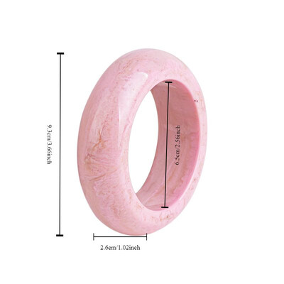 2021. G. JAUNA Vintage daudzkrāsu sveķu akrila ģeometriska neregulāra kvadrātveida apaļa rokassprādze vienkārša stila rokassprādze sievietēm rotaslietas