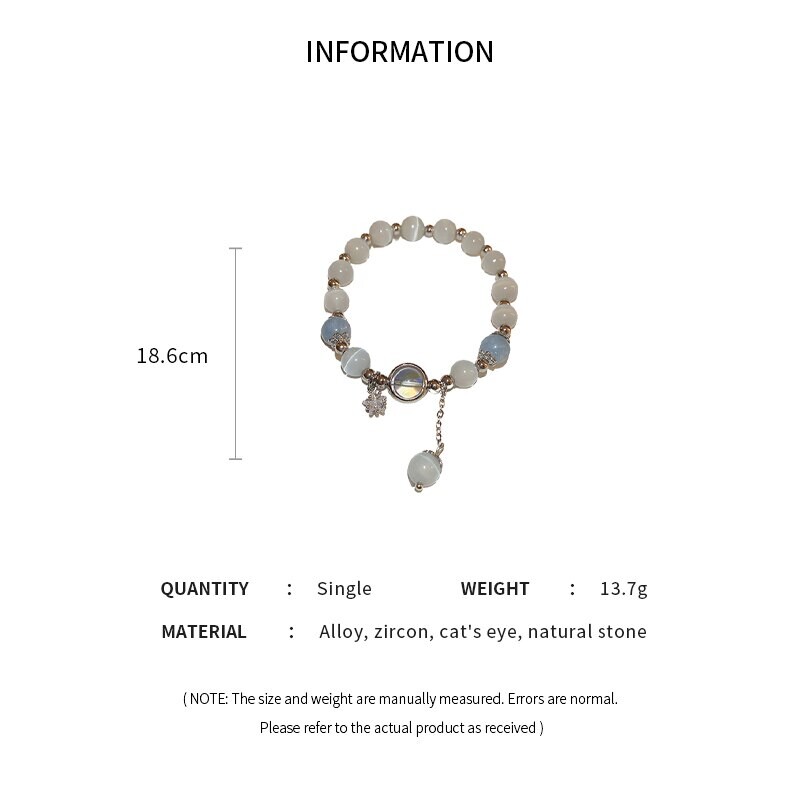 Zilā purpursarkanā krāsā opāla akmens rokassprādze sievietēm, meitenēm, spīdīga kristāla rokassprādzes, mēness zvaigznes kulonu rokassprādzes aproces rotaslietas