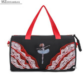 Sporta soma Nedēļas nogale Meitene Bērns Peldēšana Vingrošana Deju krātuve Apmācība Vingrinājums Plecu bolsas Fitnesa piederumiem Ceļojumu trenažieru zāle