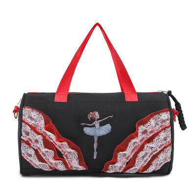 Sporta soma Nedēļas nogale Meitene Bērns Peldēšana Vingrošana Deju krātuve Apmācība Vingrinājums Plecu bolsas Fitnesa piederumiem Ceļojumu trenažieru zāle