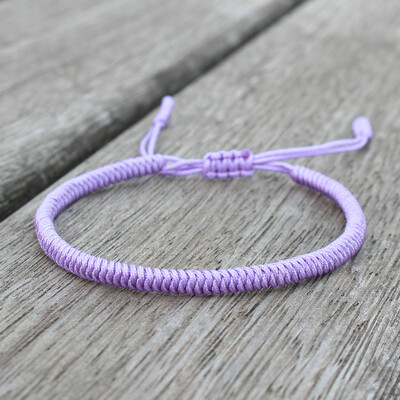 Brățară budistă tibetană, lucrată manual, împletită, reglabilă, cu nod King Kong, cu fir roșu, pentru femei, bărbați, iubitor de cuplu