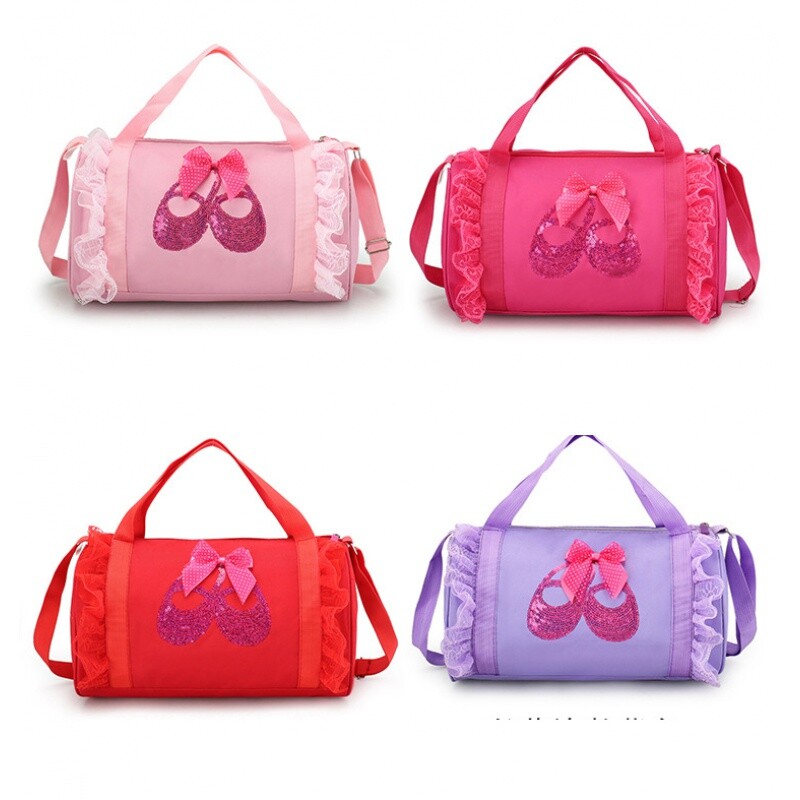 Baleto šokių krepšys mergaitėms Balerina Krepšys Šokių Vaikų krepšys Gimnastika Lotynų šokių Joga Tap Dance Džiazo laikymo krepšys
