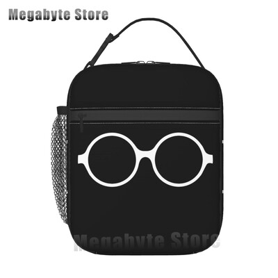 Ochelari de optică, cadou, geantă termoizolantă pentru prânz, pentru femei, diagramă pentru ochi, refrigerator reutilizabil, cutie de prânz pentru alimente, copii, școlari