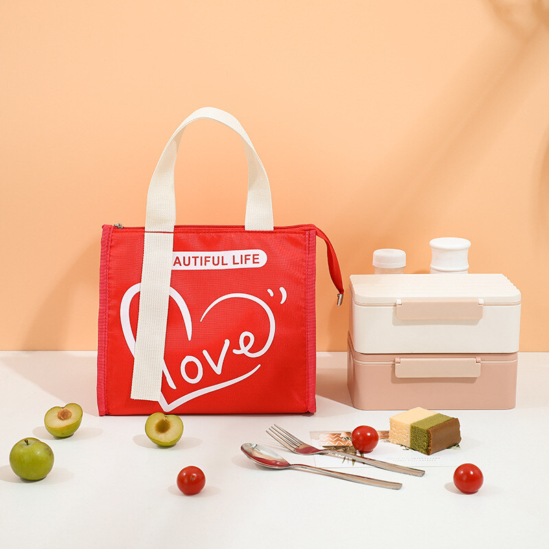 Geantă termică de prânz, impermeabilă, cu desene animate, pentru transportul alimentelor, pungă de depozitare pentru picnic, refrigerator izolat, saci Bento, genți de mână pentru copii