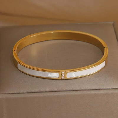 Crystal Star Bratari din otel inoxidabil pentru femei Bijuterii marca moda Bratari impermeabile Accesorii pentru petreceri