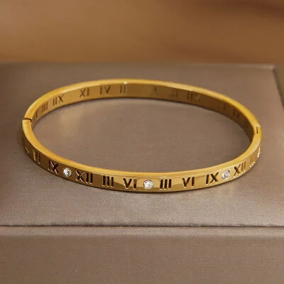 Crystal Star Bratari din otel inoxidabil pentru femei Bijuterii marca moda Bratari impermeabile Accesorii pentru petreceri