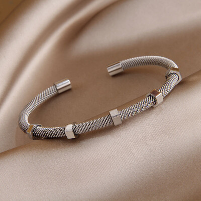 Crystal Star Bratari din otel inoxidabil pentru femei Bijuterii marca moda Bratari impermeabile Accesorii pentru petreceri