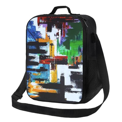 Pielāgota matemātika Rubiks Rubiksa kubu vāciņi termoizolēti pusdienu maisiņi, atkārtoti lietojamas pusdienas bērniem skolas bērniem uzglabāšanas Bento pārtikas kaste