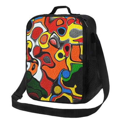 Pielāgota matemātika Rubiks Rubiksa kubu vāciņi termoizolēti pusdienu maisiņi, atkārtoti lietojamas pusdienas bērniem skolas bērniem uzglabāšanas Bento pārtikas kaste