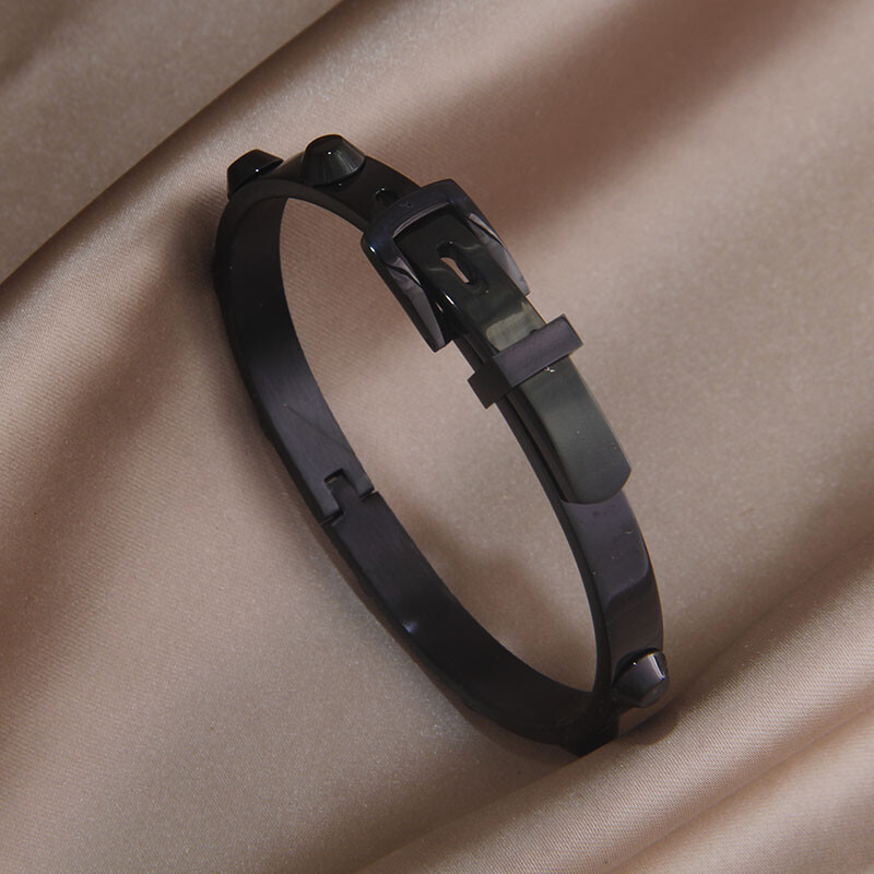 Brățară clasică de curea din oțel inoxidabil pentru bărbați Brățări vintage Bijuterii pentru încheietura mâinii rezistente la rugină Petrecere cadou