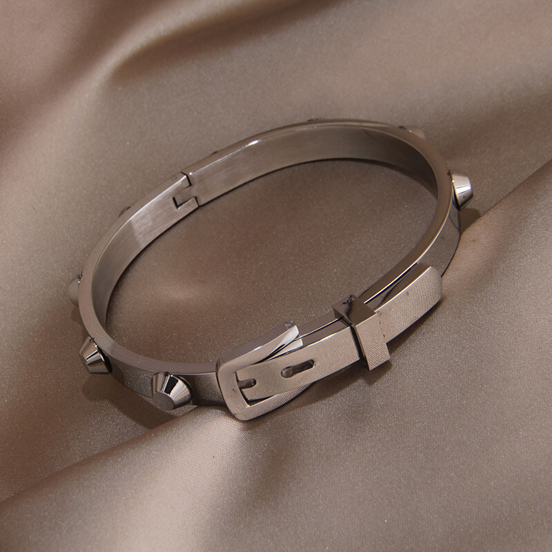 Brățară clasică de curea din oțel inoxidabil pentru bărbați Brățări vintage Bijuterii pentru încheietura mâinii rezistente la rugină Petrecere cadou