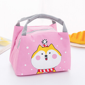 2023 New Arrival Cute Cartoon Bento Box Bag Μικρή θερμομονωμένη θήκη για παιδιά Παιδικά σχολικά σνακ Τσάντα δοχείων μεσημεριανού γεύματος