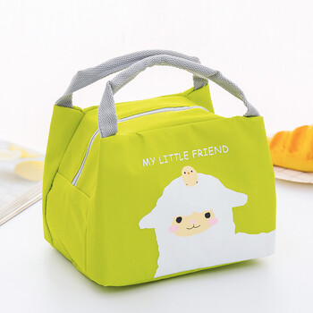 2023 New Arrival Cute Cartoon Bento Box Bag Μικρή θερμομονωμένη θήκη για παιδιά Παιδικά σχολικά σνακ Τσάντα δοχείων μεσημεριανού γεύματος