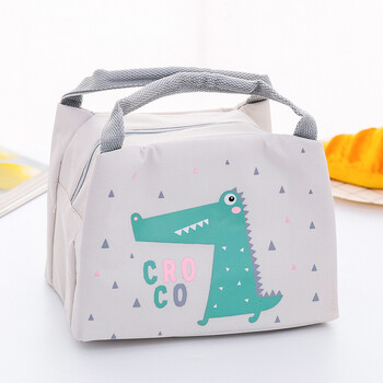 2023 New Arrival Cute Cartoon Bento Box Bag Μικρή θερμομονωμένη θήκη για παιδιά Παιδικά σχολικά σνακ Τσάντα δοχείων μεσημεριανού γεύματος