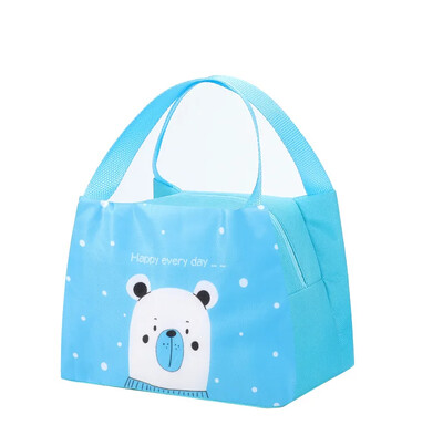 2023, nou sosire, drăguț de desene animate bento cutie geantă mică izolată termic pentru copii gustări școală prânz container geanta de mână