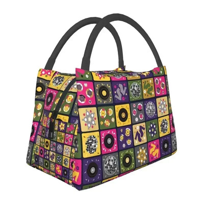 Cel mai bun joc de bingo pentru jucătorii de bingo Cutie de prânz reutilizabilă femei Geantă termică de prânz izolată pentru alimente Geanta de prânz