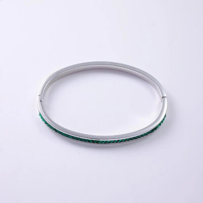 CARLIDANA Brățări de lux colorate cu email portocaliu Brățări pentru femei Cadou de petrecere Brățări de modă Bijuterii originale din oțel inoxidabil