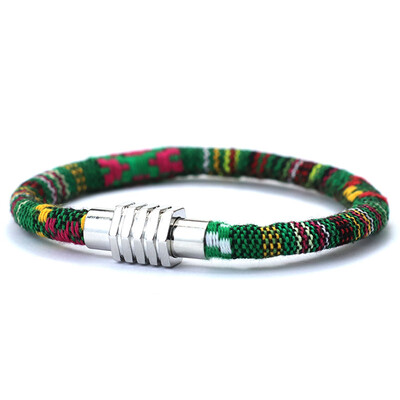 Nova minimalistička narukvica od konopa za muškarce Narukvica od boemske tkanine Nakit za plažu Dodaci Etnička narukvica Pulseira Hombre Poklon za njega