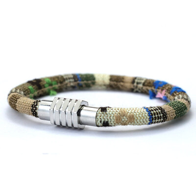 Nova minimalistička narukvica od konopa za muškarce Narukvica od boemske tkanine Nakit za plažu Dodaci Etnička narukvica Pulseira Hombre Poklon za njega