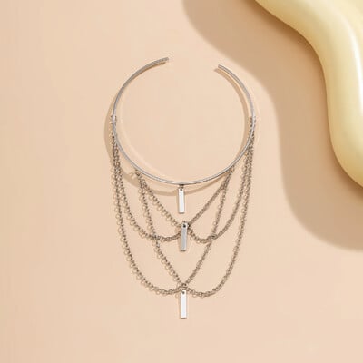 PuRui zlatna boja Otvorena narukvica za nadlakticu Ženski nakit Pravokutni štapić Šarm s resicama Narukvica za zabavu Ljetni dodaci Novo