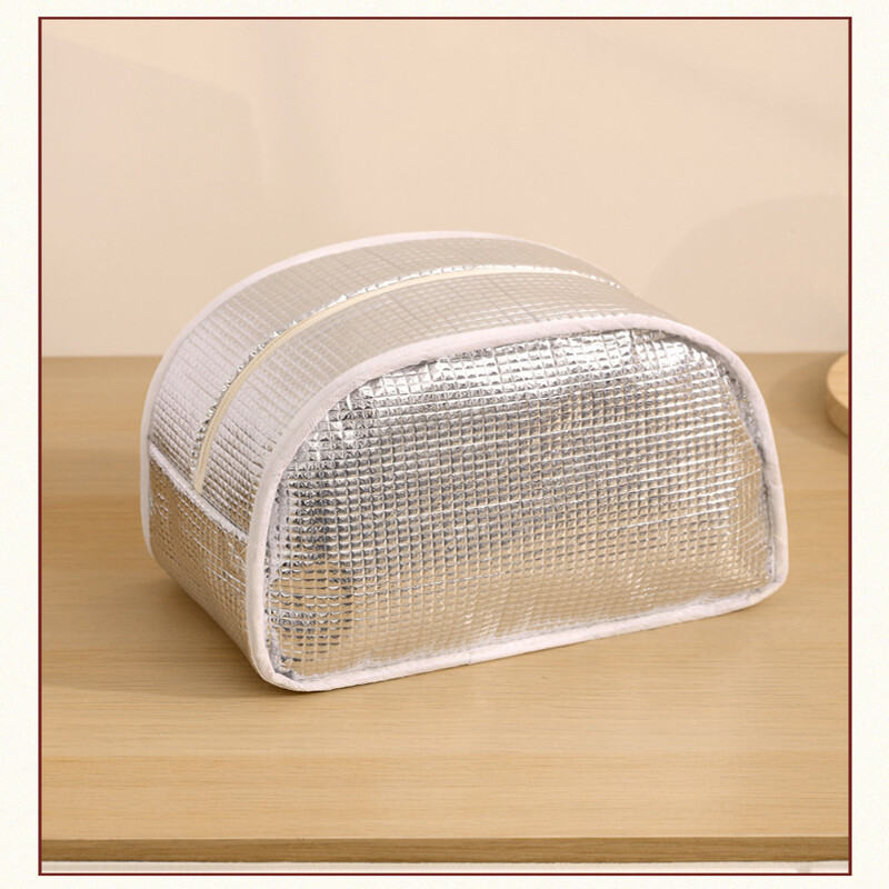 Преносими чанти за обяд от рипсено кадифе Термоизолационна кутия за обяд Сладък принт Дамска чанта за съхранение на обяд Дамска чанта за пикник Bento с голям капацитет