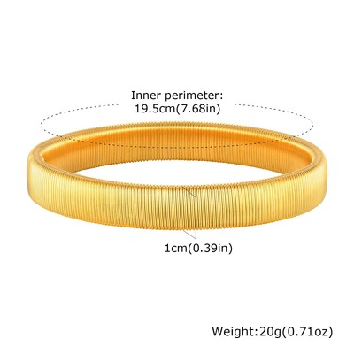 Еластични гривни от неръждаема стомана за мъже, момчета, 19,5 см метални гривни, ежедневни ежедневни минималистични подаръци за бижута